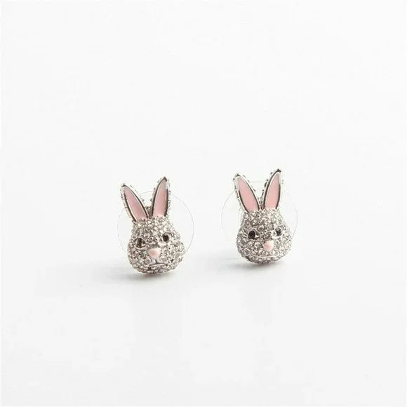 KATE SPADE Make Magic Rabbit Studs Earrings NWT