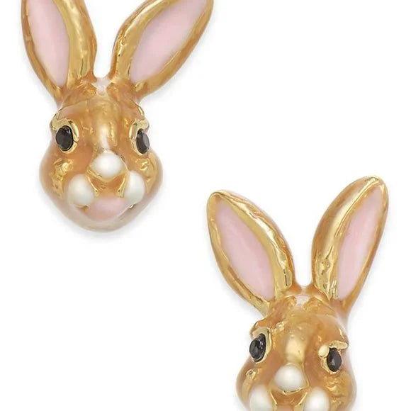 Kate Spade Gold-Tone Bunny Studs Earrings NWT