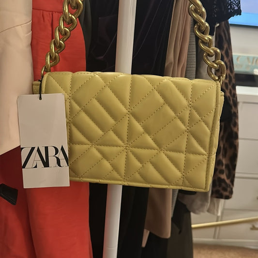 Yellow Nwt Zara Purse