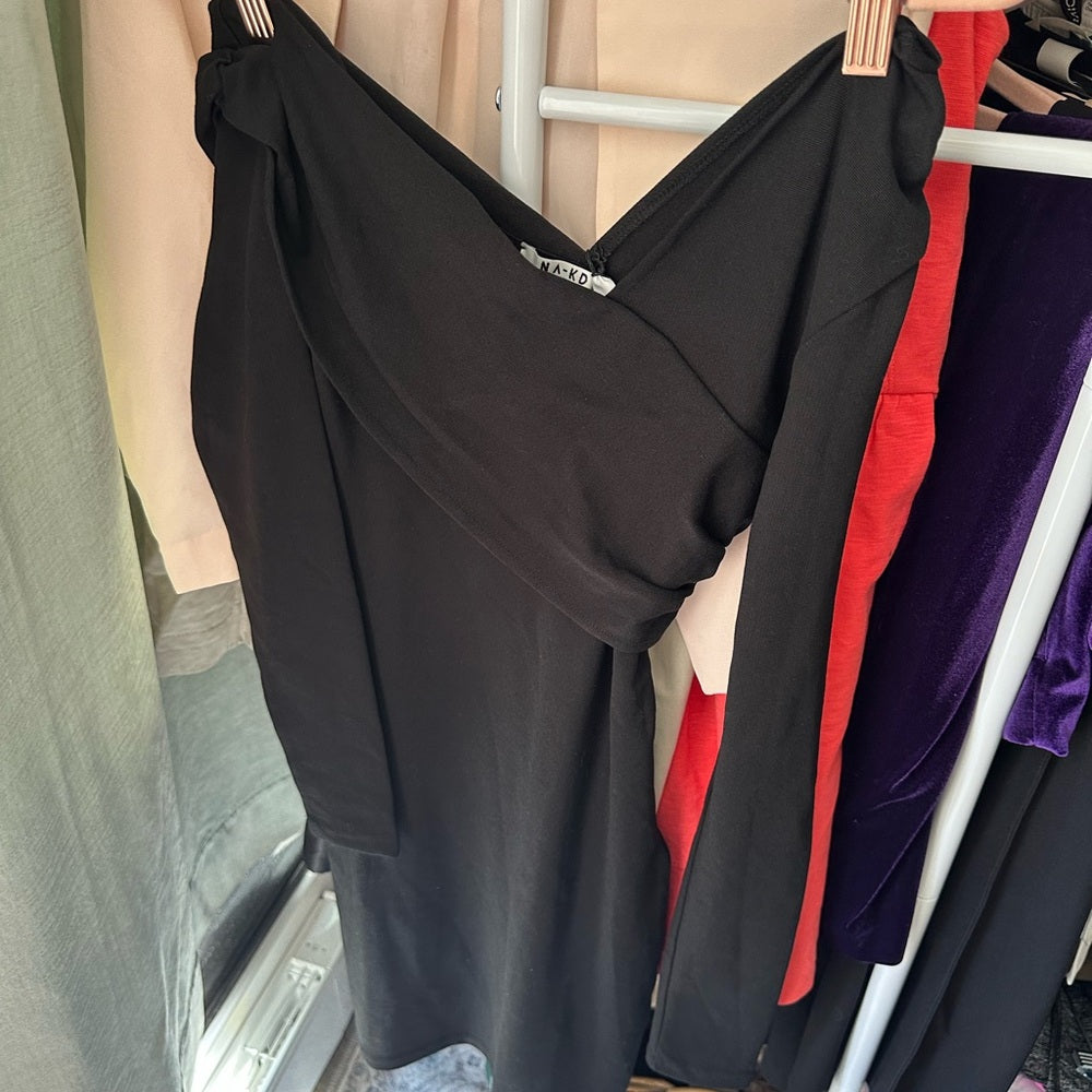 NAKD Black Women's Dress Size XXS
