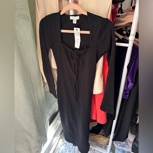 Topshop Black XS Blouse Size 0-2