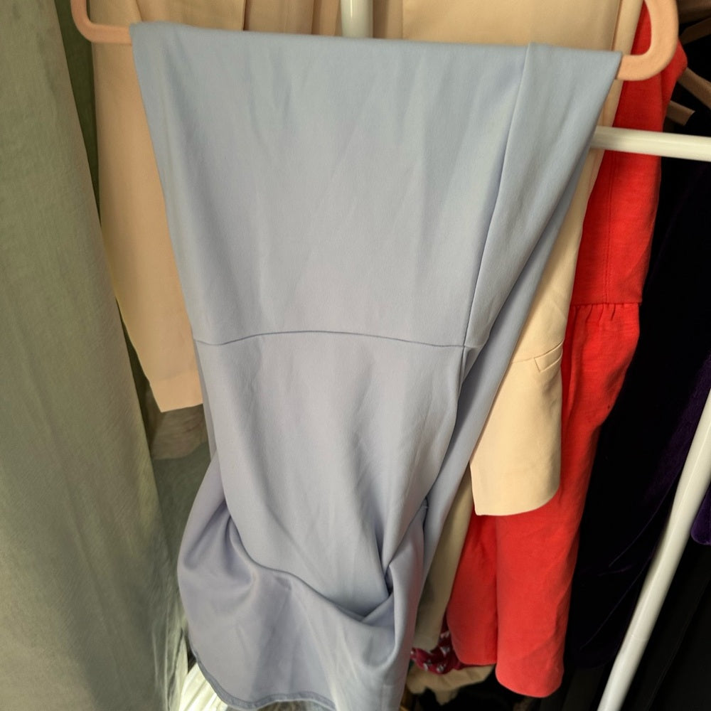 Light Blue one Shoulder Dress Size 0
