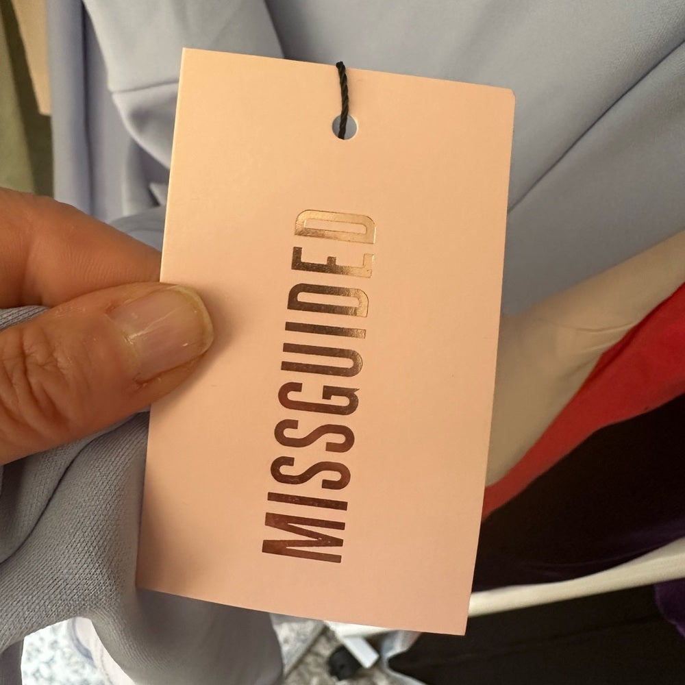 Light Blue one Shoulder Dress Size 0
