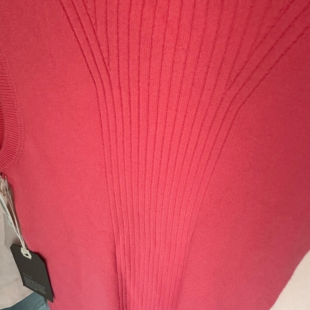 Wilfred Coral Sleeveless Turtleneck Top