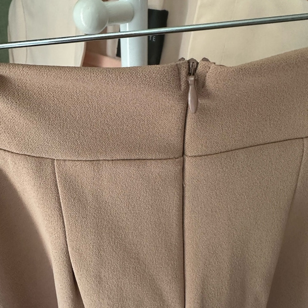 Fashion Nova Taupe High-Waisted Dress Pants