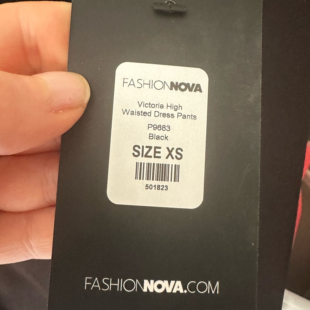 Fashion Nova Black Pants XS