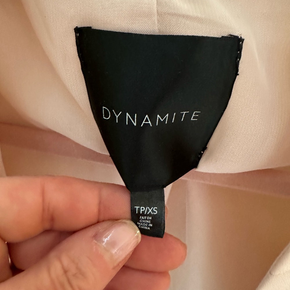 Blush Pink Dynamite Blazer