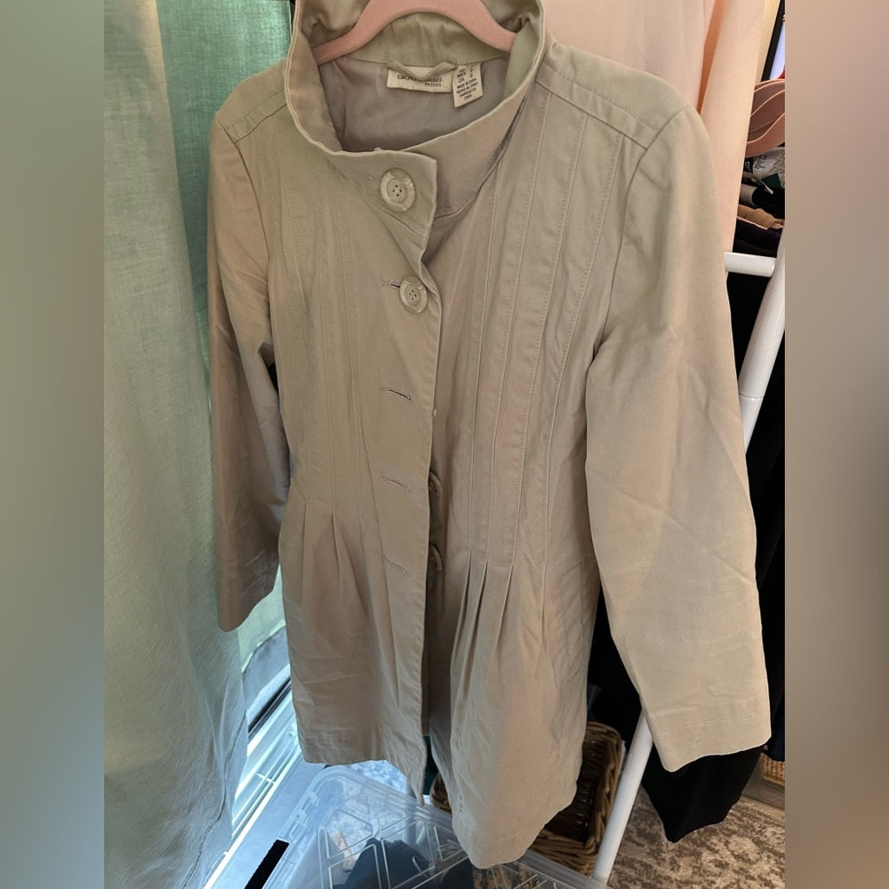 DKNY Petites Coat sz L (fits small)