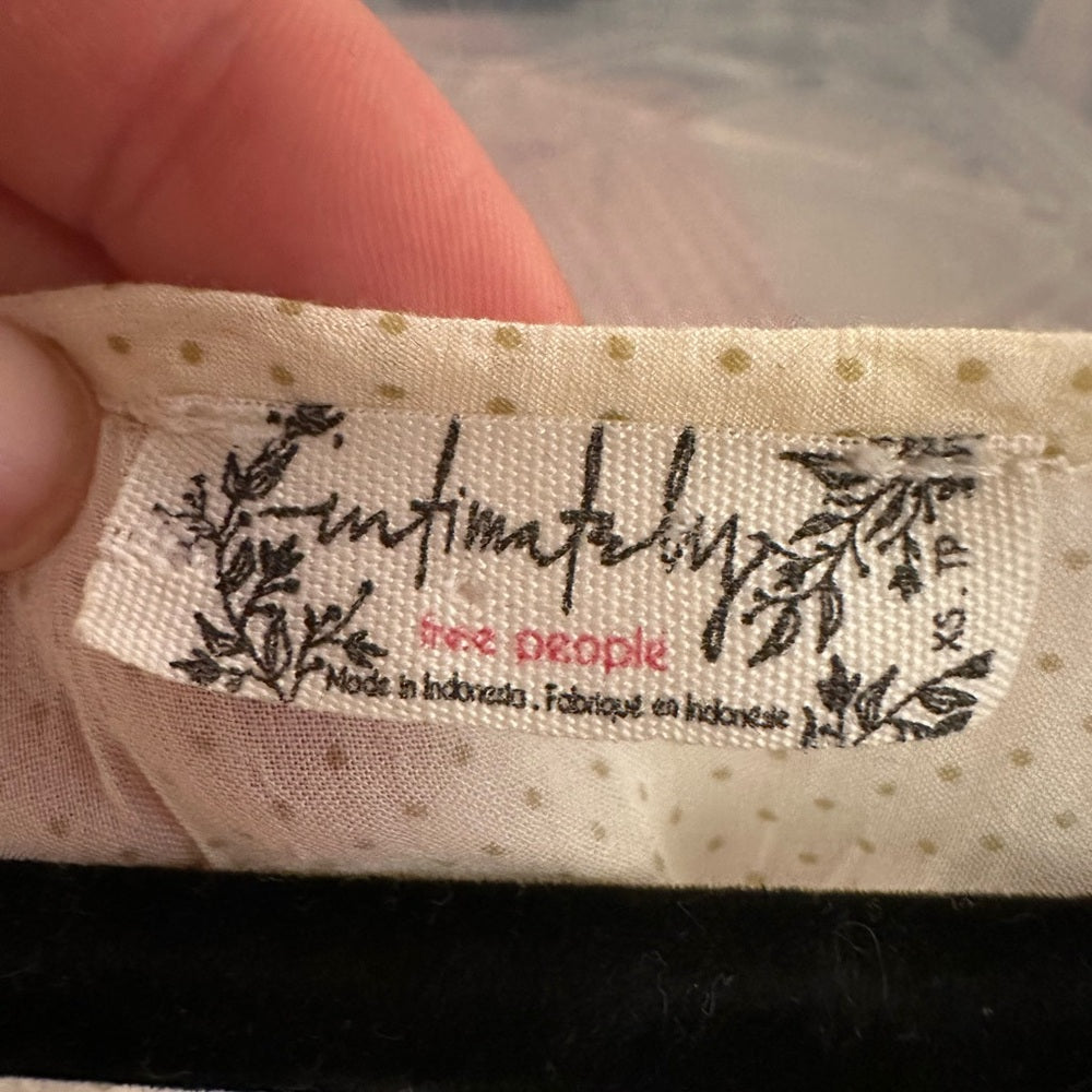 Free People Cream Lace Dress