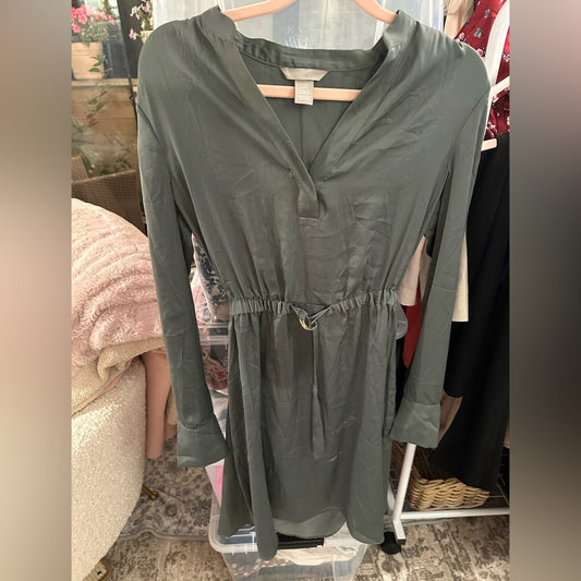 H&M Dark Green Dress
