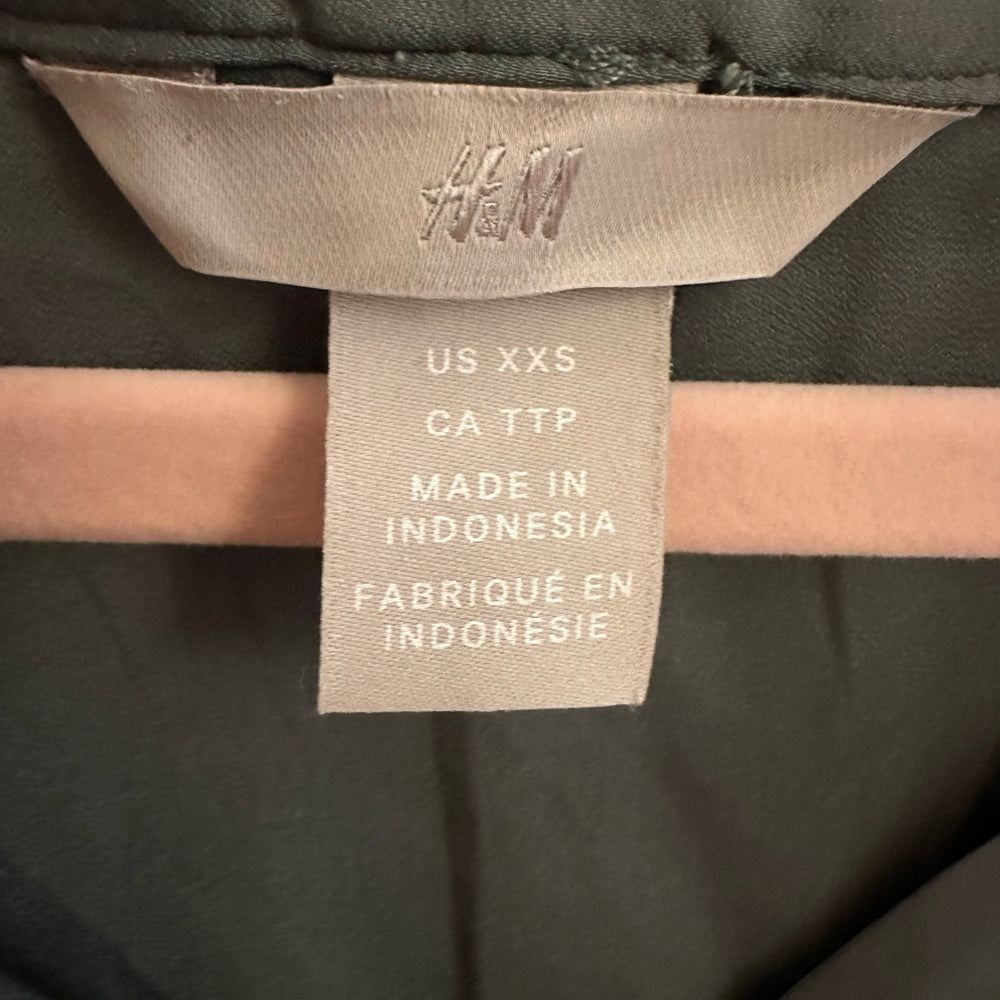 H&M Dark Green Dress