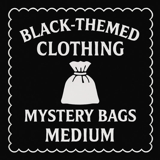 7 - Black-Themed Clothing Mystery Bag - Medium