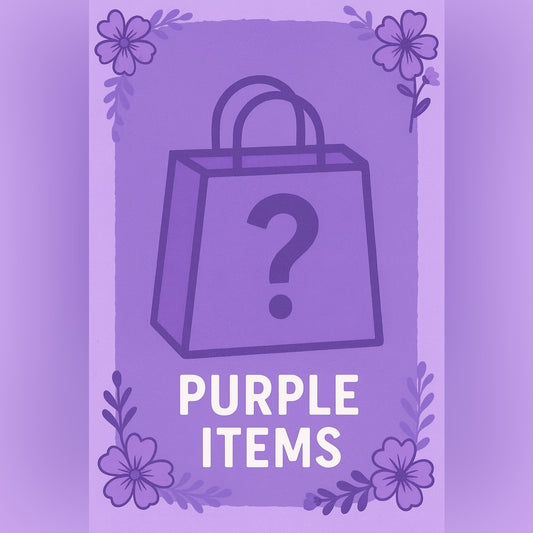 Size Large Purple Mystery Bag - Value $336 - 5 items