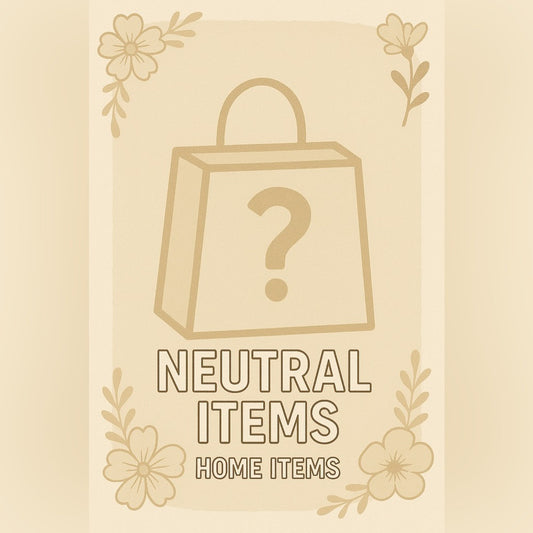 Neutral Home Decor Mystery Bag - $275 value - 8 items