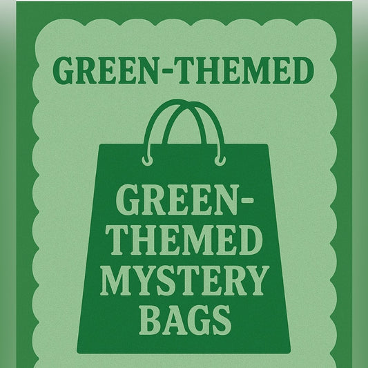 XS Green Theme Mystery Box - value $253 - 7 items