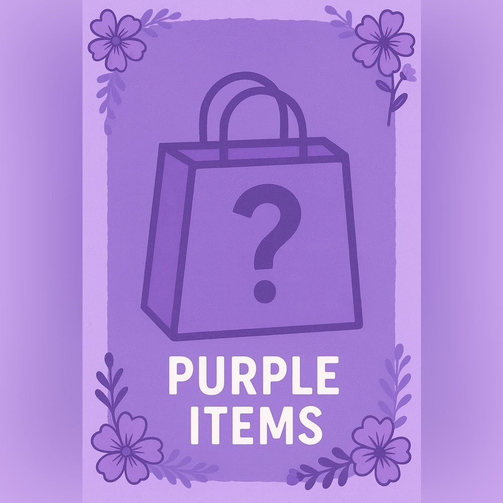 Medium Purple Theme Mystery Box - value TBD - 5 items