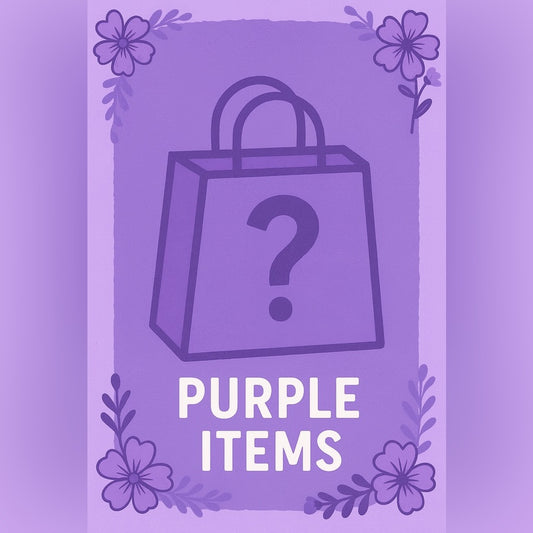 Medium Purple Theme Mystery Box - value TBD - 5 items