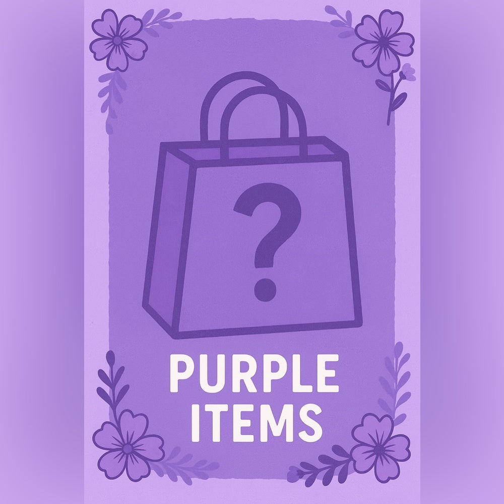 X-Small Purple Theme Mystery Box - value TBD - 5 items