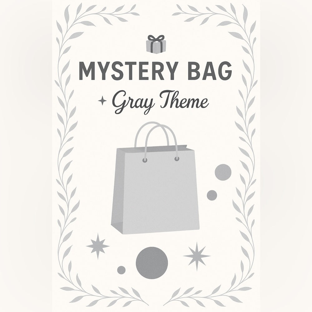 Medium Size Grey Colours Theme Mystery Box - Approx. $293 value - 6 items