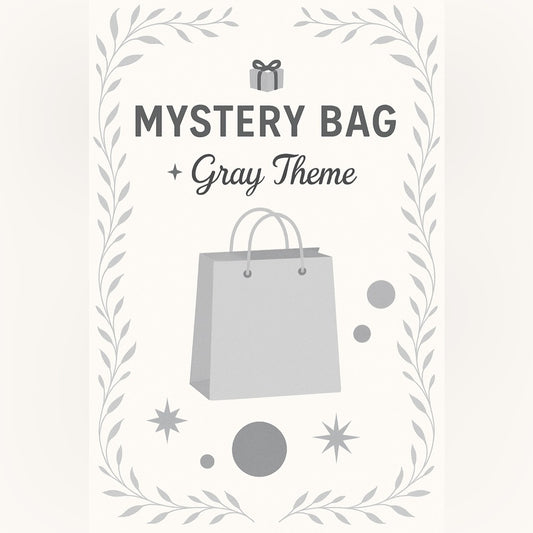 Medium Size Grey Colours Theme Mystery Box - Approx. $293 value - 6 items