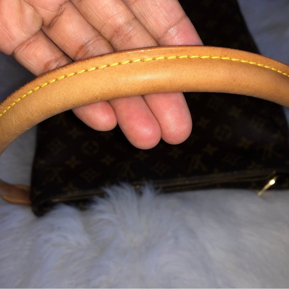 Louis Vuitton Brown and Tan Monogram Tote