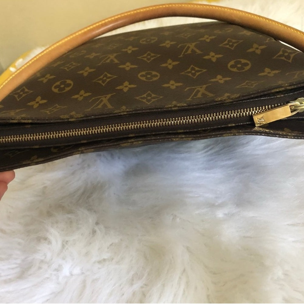 Louis Vuitton Brown and Tan Monogram Tote