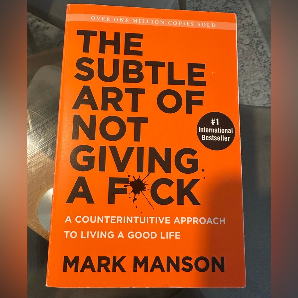 The Subtle Art of Not Giving a F*ck Book