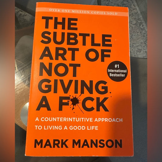 The Subtle Art of Not Giving a F*ck Book