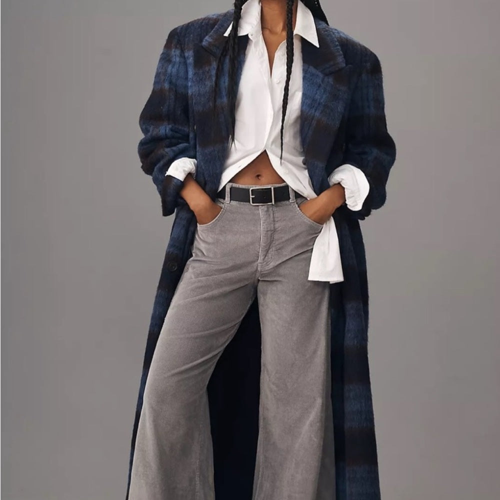 The Adi Mid-Rise Relaxed Flare Jeans by Pilcro: Corduroy Edition Size 27 NWT