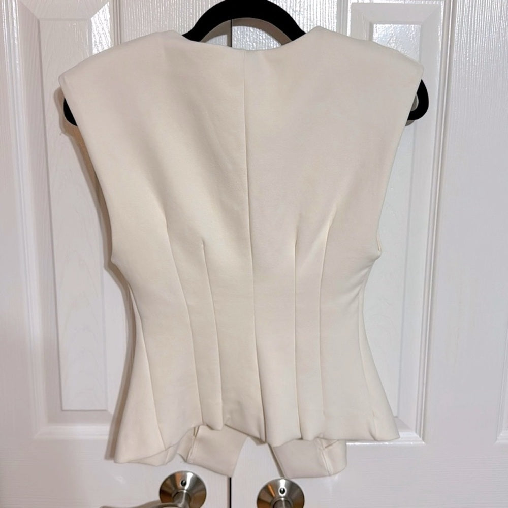 NWT - ZARA Interlock Knit Vest Top | Medium