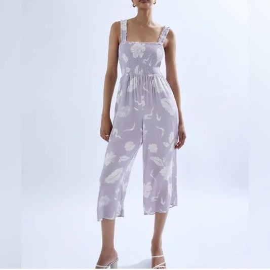 Wilfred Lilac Floral Chianti Jumpsuit