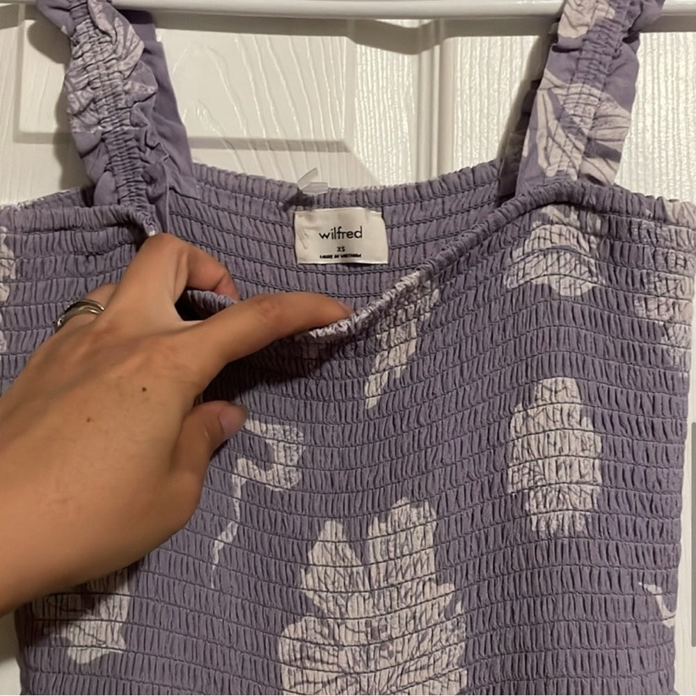 Wilfred Lilac Floral Chianti Jumpsuit