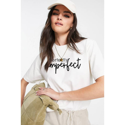 PERFECTLY IMPERFECT GRAPHIC WOMEN TEE