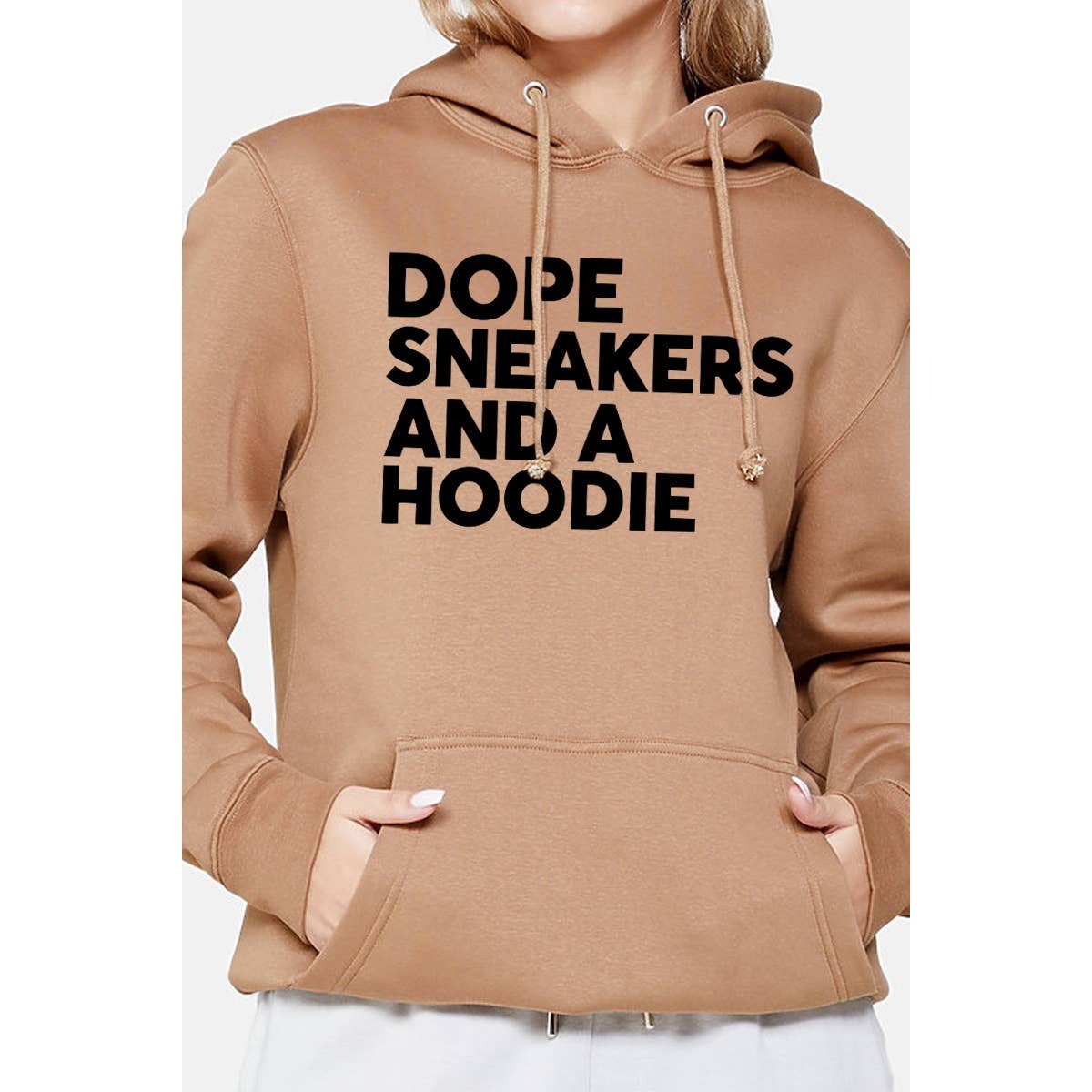 DOPE SNEAKERS AND A HOODIE GRAPHIC WOMEN HOODIE