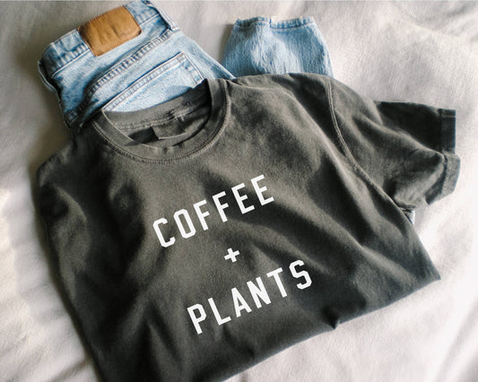 Coffee + Plants Graphic Tee
