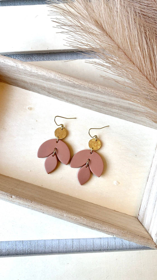 Grace Polymer Clay Dangle Earrings