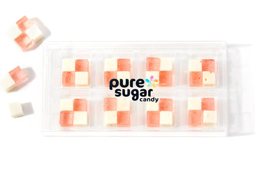 Strawberry and Cream - Hard Candy Cubes