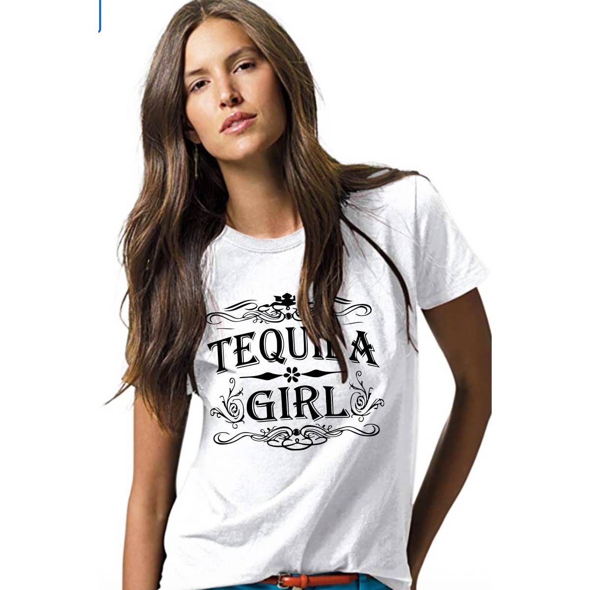 TEQUILA GIRL WOMEN GRAPHIC TEE